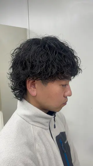 ショート パーマ メンズ 名古屋メンズパーマ /松井生のヘアスタイル