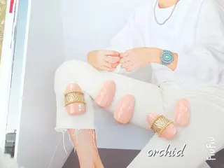 ネイル orchid ♡オーキッドのネイルデザイン