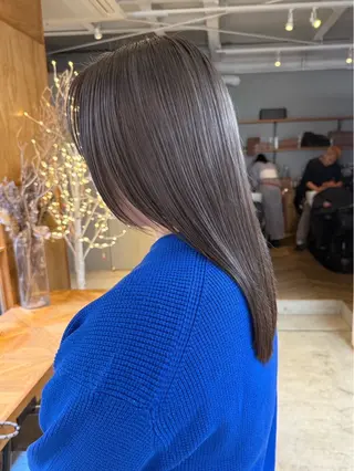 カラー 艶カラー✨/カット 田中佑季のヘアスタイル