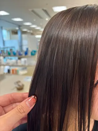 カラー 🎀暖色カラー/透明 感カラー/ひな🎀のヘアスタイル