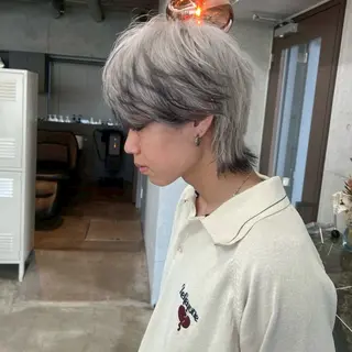 カラー メンズ Hiroto/表参道 /ブリーチカラー⚡️のヘアスタイル