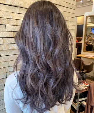 セミロング カラー JIL BLAN千葉 代表　Toshikiのヘアスタイル