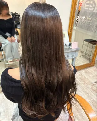 ロング カラー いもの こはるのヘアスタイル