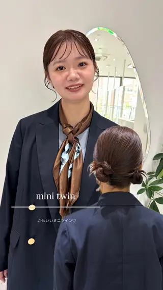 ヘアアレンジ nakahara madokaのヘアスタイル