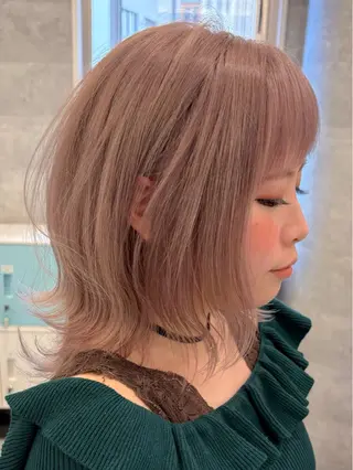 ミディアム ケアブリーチ🌟 ♢WATARU♢のヘアスタイル