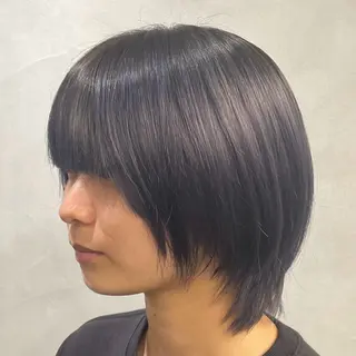 セミロング カラー ヘアアレンジ fifth 石川 凪のヘアスタイル