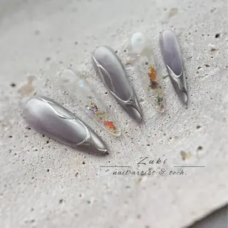 ネイル zuki🌔nail ┆堺筋本町・心斎橋のネイルデザイン