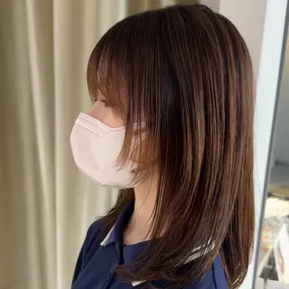 ミディアム 木村 泰晟のヘアスタイル