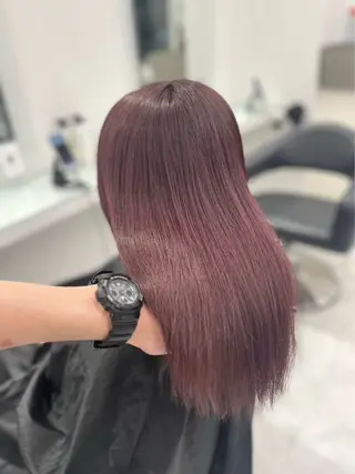 ロング カラー 履歴修正屋さん／ ブロンド／ホワイトのヘアスタイル