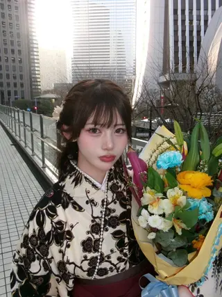 ロング カラー 【Diar】オーナー アキヨシケンタのヘアスタイル