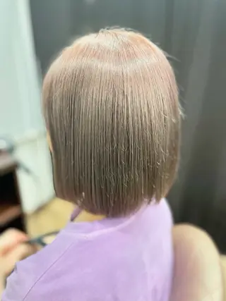 ショート カラー エクステ ひょう/germeのヘアスタイル