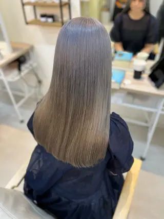 ロング カラー BELLE by revo 山口 か乃のヘアスタイル