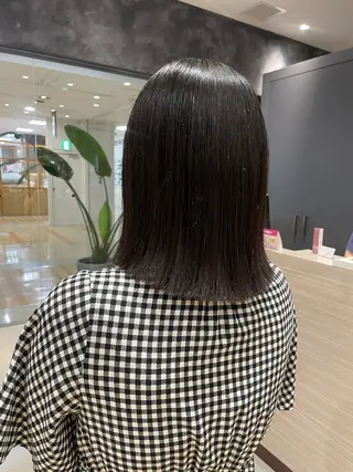 ミディアム ナチュラルカラー 児玉優香のヘアスタイル