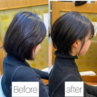 ショート カラー ✨髪質改善専門店✨ QOLU✨のヘアスタイル