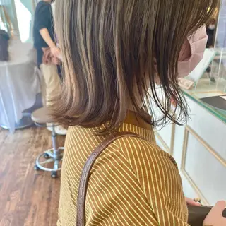 ショート 【美ボブ.艶カラー. 梅田茶屋町】midoのヘアスタイル