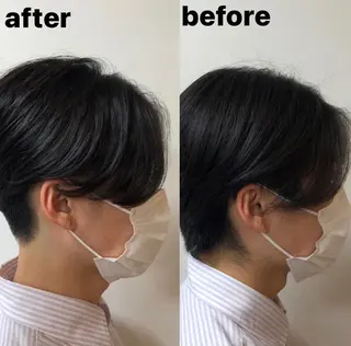 パーマ メンズ 田原 慎也のヘアスタイル