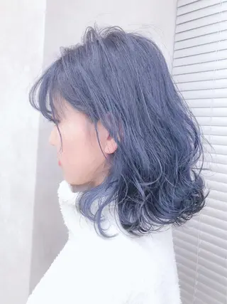 ミディアム カラー 🫧渋谷美容師 たくみ🫧のヘアスタイル