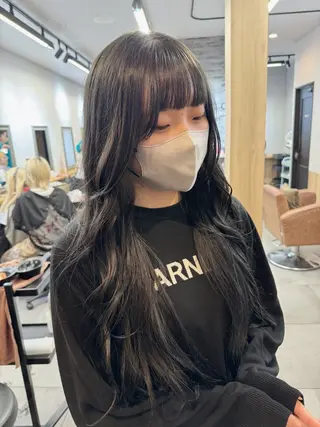 カラー 縮毛矯正/髪質改善 インナーカラーせいぎのヘアスタイル