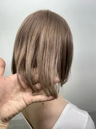 カラー ダブルスキルエクステ /羽エクステ白石宇由のヘアスタイル
