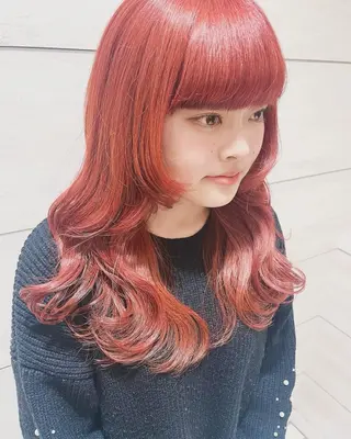 セミロング カラー noll【今池駅前】 池田碧花のヘアスタイル