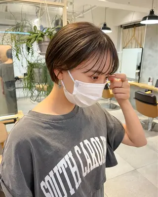 ショート カラー あくつ りおのマツエク・マツパデザイン