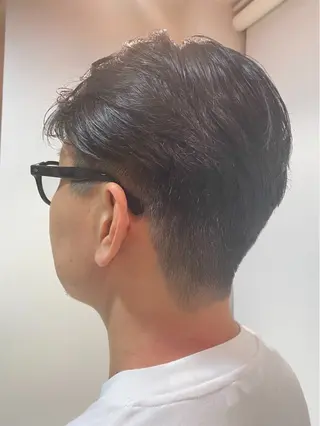 メンズ ️ちば🩵JILLE 恵比寿 透明感カラーのヘアスタイル