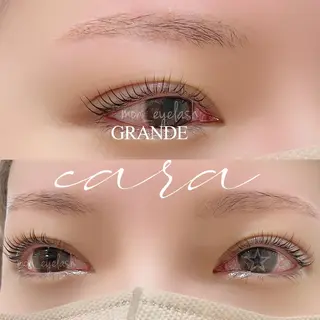 マツエク・マツパ アイブロウ GRANDEcara 栄 Miki🍀のマツエク・マツパデザイン