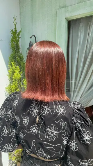 ミディアム カラー BOTABIUM nanamiのヘアスタイル