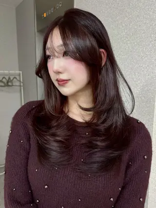 ロング カラー 天神￤カラー￤ まなみ🎀💞のヘアスタイル