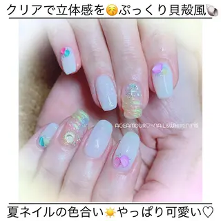 ネイル ネイル/耳つぼ /新ホワイトニングのネイルデザイン