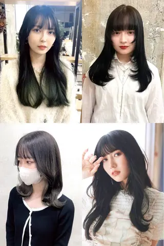 ロング sweep˖ ࣪⊹ ルカ┊ケアブリーチのヘアスタイル