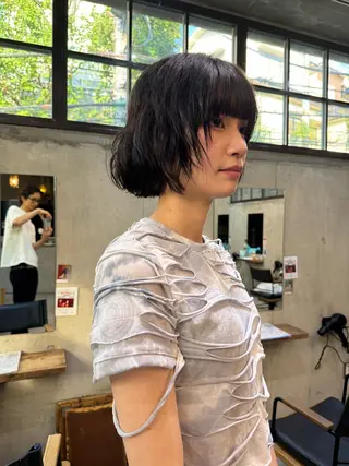 ショート パーマ/パーマ落とし /メンズカット/ヒロのヘアスタイル