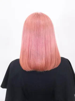 ミディアム カラー ✨デザインカラー✨ ハイトーン　森貴章のヘアスタイル