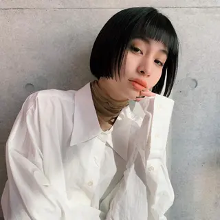 ショート オシャレ髪✔️ 店長オオキアキヒロのヘアスタイル
