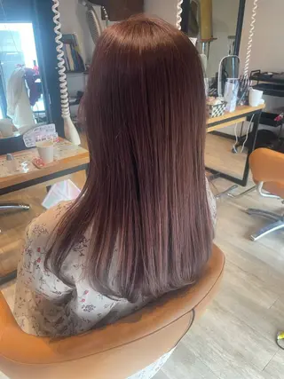 セミロング カラー 髪質改善/ブリーチ 田代 龍我のヘアスタイル