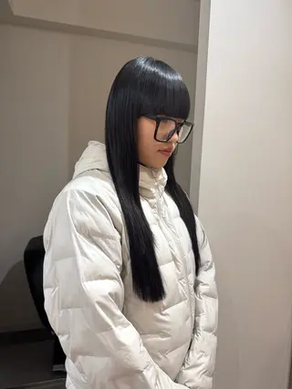 ロング カラー 大人な抜け感レイヤー remi🖤のヘアスタイル