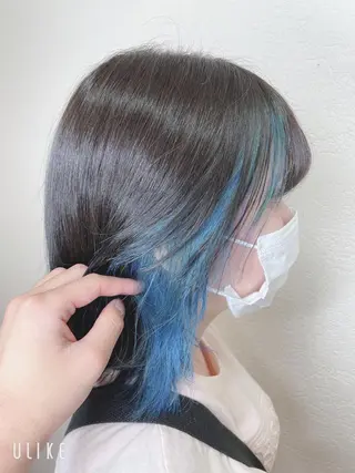 ミディアム カラー ❣️モードケイズ塚口 和田一将のヘアスタイル
