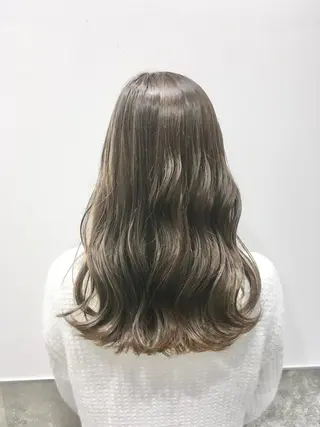 セミロング カラー yoshi ☆のヘアスタイル