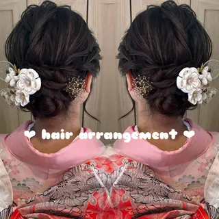 ヘアアレンジ 🫧🧸カラーヘアメ 🫧MIO🧸🫧のヘアスタイル