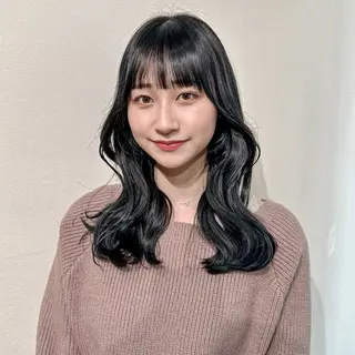 セミロング cut/nail ▫️イチカ🌻のネイルデザイン