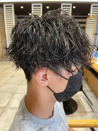 メンズ ✨愛知県初アイロン パーマ/ 瀬見井✨のヘアスタイル