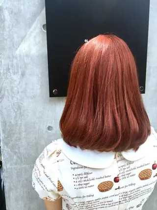 ミディアム カラー パーマ ✨髪質改善縮毛矯正✨ 宇田川修平のヘアスタイル
