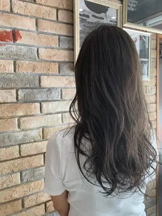 ロング カラー ヘアアレンジ VIM hairおもろまち店のヘアスタイル