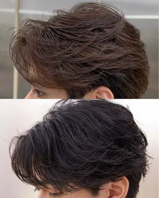 メンズ 伊佐治 秀弥のヘアスタイル