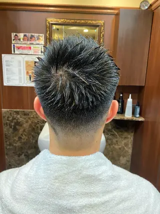 ショート 林田 龍明のヘアスタイル