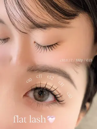 マツエク・マツパ Eru aika🎀のマツエク・マツパデザイン