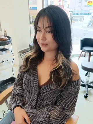 セミロング ショート/似合わせ みやじまのヘアスタイル