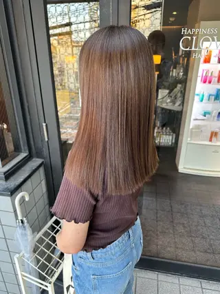 セミロング カラー SAKURA✨ ショート/ボブのヘアスタイル