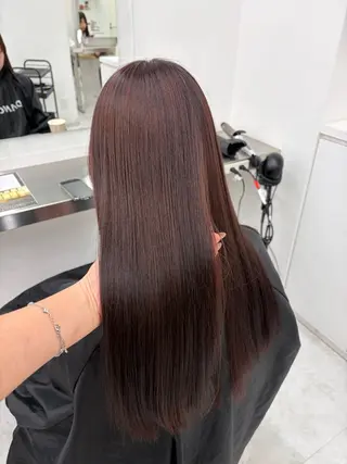 ロング カラー 透明感うる艶カラー 🤍MANAMIのヘアスタイル