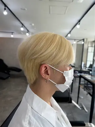 カラー メンズ 韓国メンズ特化 土屋 光太郎のヘアスタイル